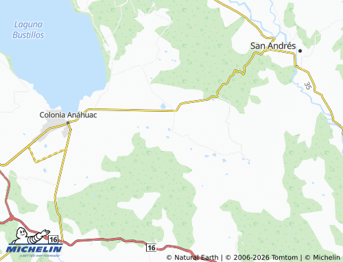 Mappa MICHELIN Tres Lagunitas - ViaMichelin