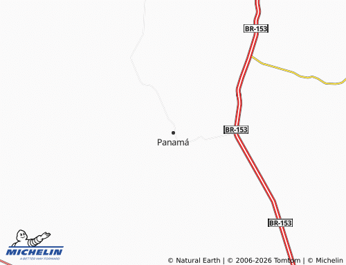 MICHELIN-Landkarte Panamá - ViaMichelin