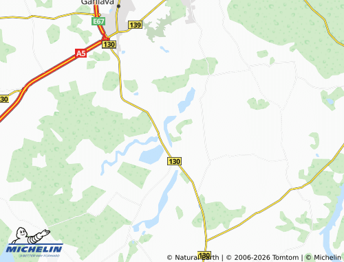 Mappa MICHELIN Linksmakalnis - ViaMichelin