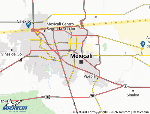 Mapa MICHELIN Paseo del Sol - ViaMichelin