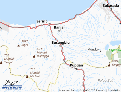 Mappa MICHELIN Busungbiu - ViaMichelin