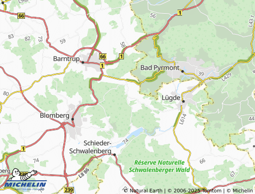 MICHELIN-Landkarte Eschenbruch - ViaMichelin