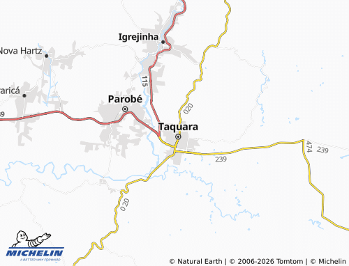Mapa MICHELIN Centro - ViaMichelin