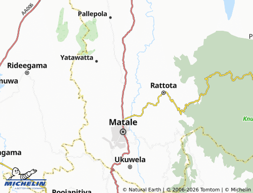 Mapa MICHELIN Dunkalawatta - ViaMichelin