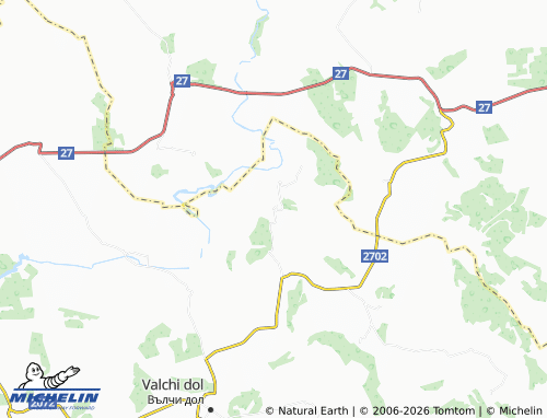Mappa MICHELIN Zvanets - ViaMichelin