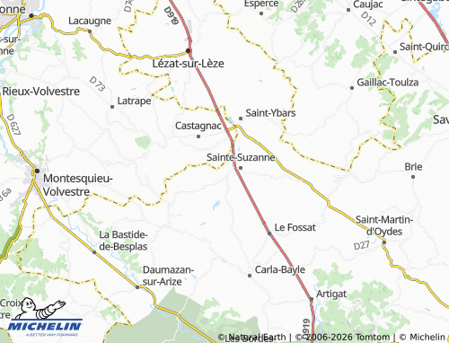 Carte MICHELIN Blansac - ViaMichelin