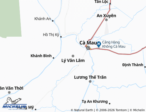 Mapa MICHELIN Lý Văn Lâm - ViaMichelin