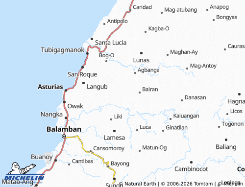 MICHELIN Ubogon map - ViaMichelin
