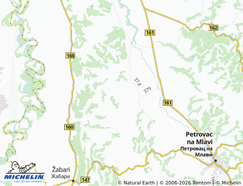 Mapa MICHELIN Svinjarevo - ViaMichelin