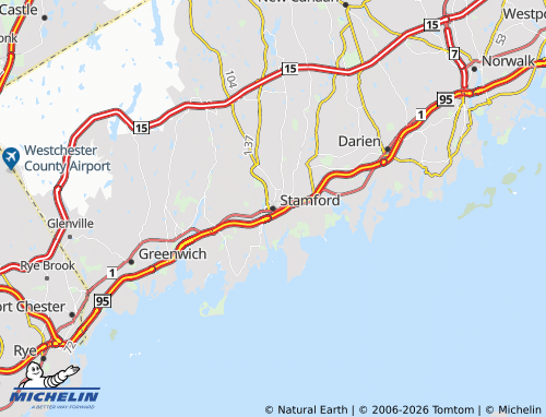 Mappa MICHELIN Stamford - ViaMichelin