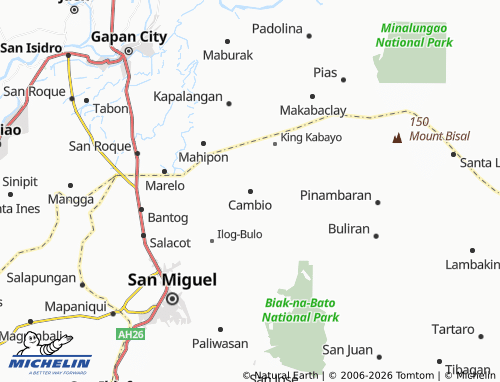 MICHELIN Cambio map - ViaMichelin