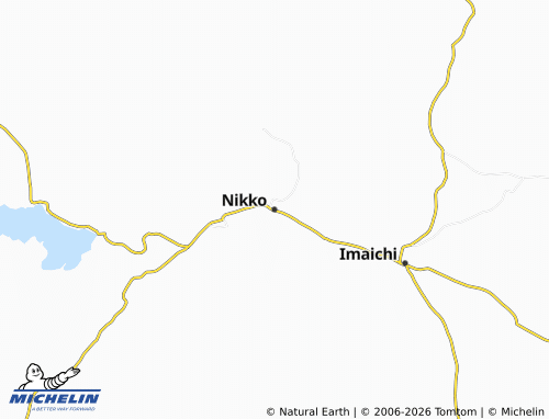 MICHELIN-Landkarte Nikko - ViaMichelin