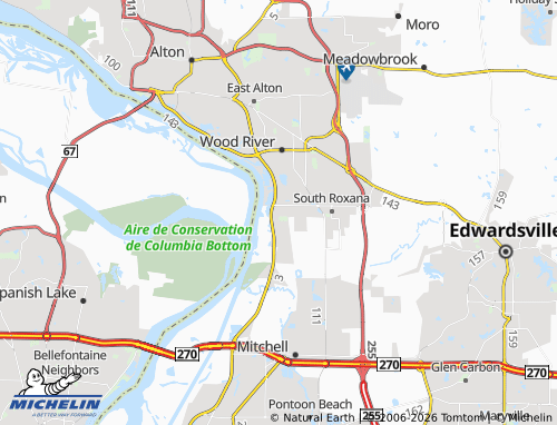 Mappa MICHELIN Hartford - ViaMichelin