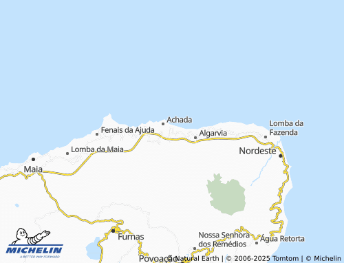 MICHELIN Santana map - ViaMichelin
