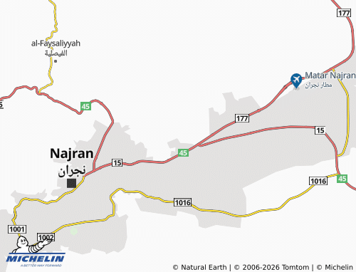MICHELIN-Landkarte al-'Areesah - ViaMichelin
