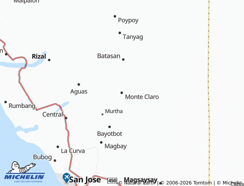 Mappa MICHELIN Monte Claro - ViaMichelin
