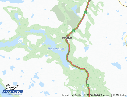 Mapa MICHELIN Otrosåsen - ViaMichelin