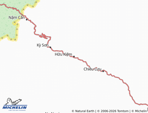 Mappa MICHELIN Hữu Kiệm - ViaMichelin