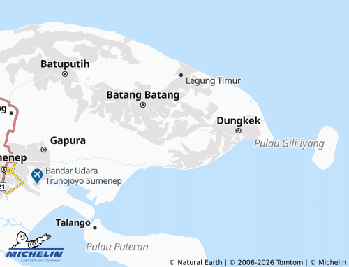 Carte MICHELIN Banuaju Timur - ViaMichelin
