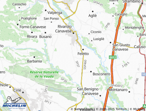 Mappa MICHELIN Argentera - ViaMichelin