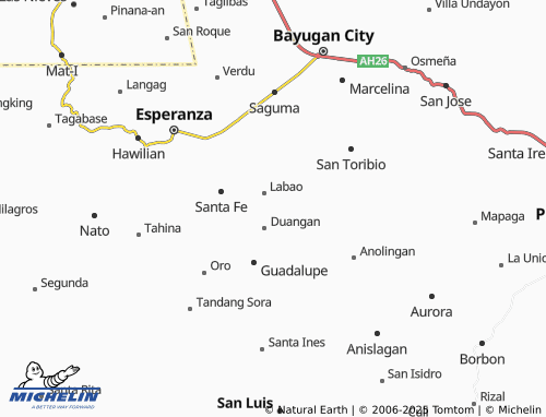 MICHELIN Aguinaldo map - ViaMichelin