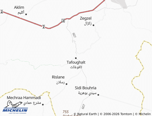 Mappa MICHELIN Tafoughalt - ViaMichelin
