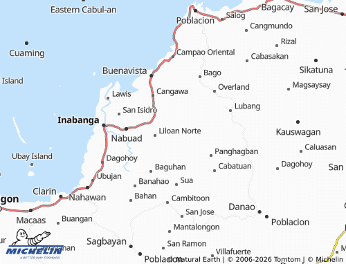 Mappa MICHELIN Lapacan Norte - ViaMichelin