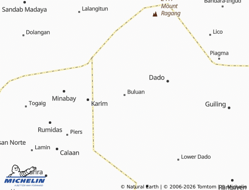 MICHELIN Buluan map - ViaMichelin
