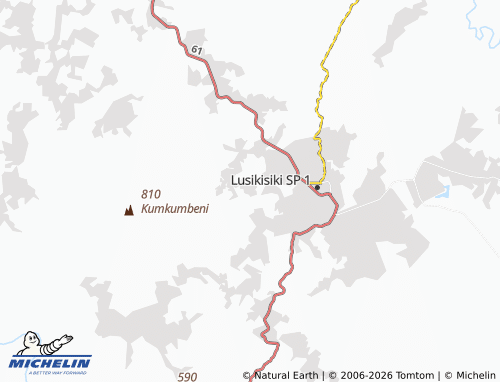MICHELIN-Landkarte Jambeni C - ViaMichelin