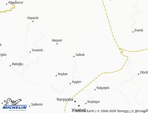 MICHELIN Saltuk map - ViaMichelin