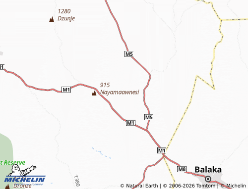 MICHELIN Mpana map - ViaMichelin