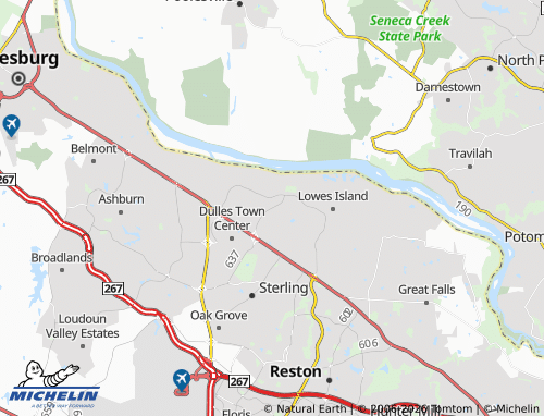 Mapa MICHELIN Cascades - ViaMichelin
