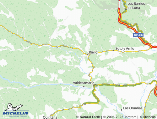 MICHELIN Castro map - ViaMichelin