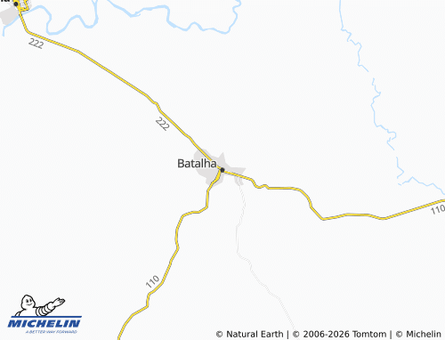 MICHELIN-Landkarte Batalha - ViaMichelin