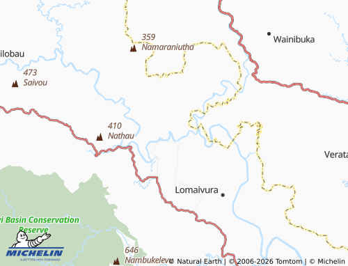 MICHELIN-Landkarte Vunindawa - ViaMichelin