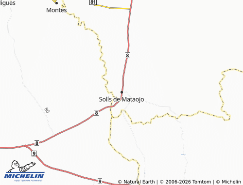Mappa MICHELIN Solís de Mataojo - ViaMichelin