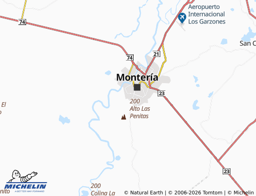 Mapa MICHELIN Las Colinas - ViaMichelin