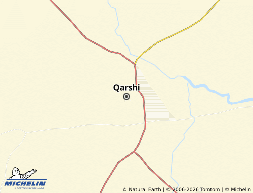 Mapa MICHELIN Qarshi - ViaMichelin