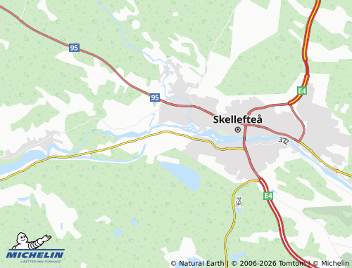 MICHELIN Lund map - ViaMichelin