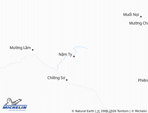 Mapa MICHELIN Nậm Ty - ViaMichelin