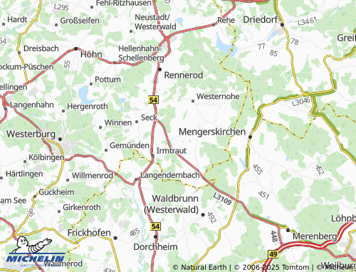 Mapa MICHELIN Hüblingen - ViaMichelin