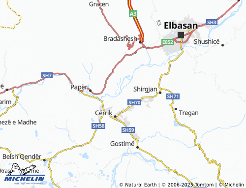 MICHELIN Muriqan map - ViaMichelin