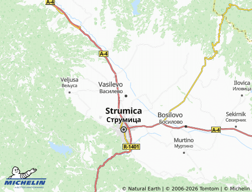 Mapa MICHELIN Vasilevo - ViaMichelin