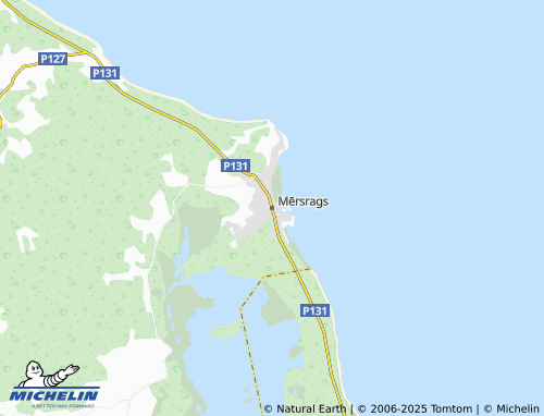 Carte MICHELIN Mērsrags - ViaMichelin
