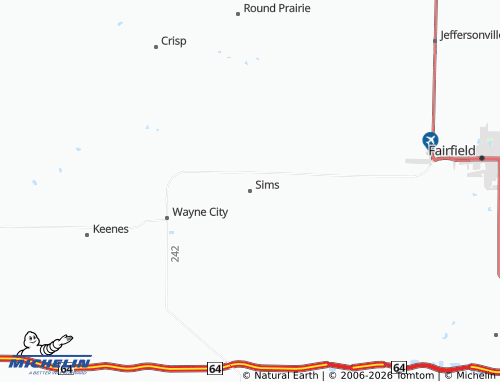 Mapa MICHELIN Sims - ViaMichelin