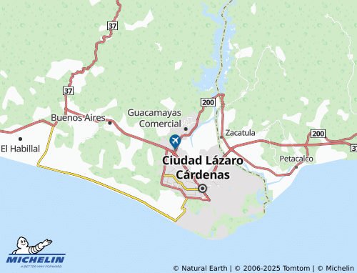 MICHELIN Aeropuerto map - ViaMichelin