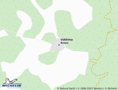 MICHELIN Vokhma map - ViaMichelin