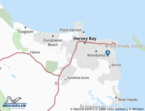 MICHELIN Nikenbah map - ViaMichelin