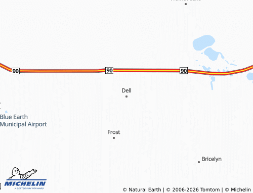 Mapa MICHELIN Dell - ViaMichelin