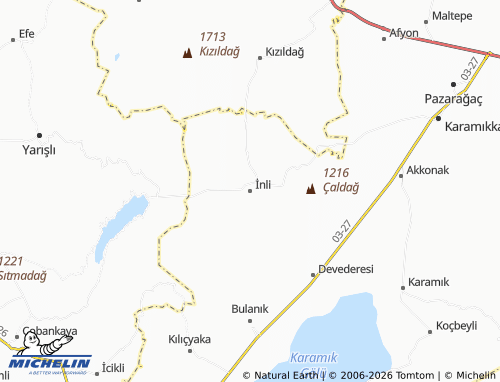 Mappa MICHELIN İnli - ViaMichelin